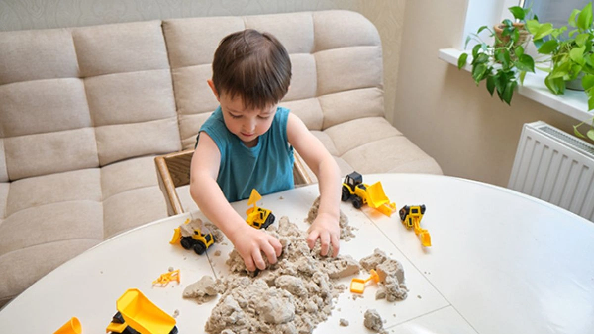 Amiante Jouets En Sable Suspendus