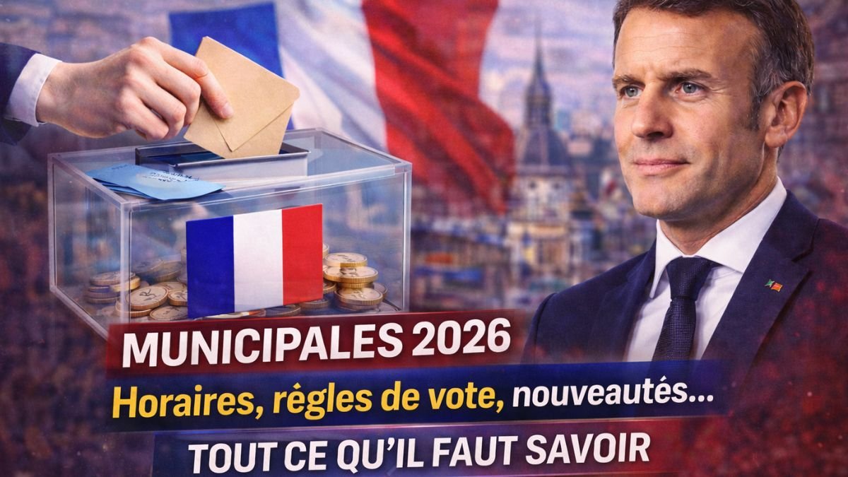Municipales 2026 : Horaires, règles de vote, nouveautés… Tout ce qu’il faut savoir